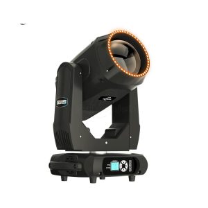 GALAXYJET Bulb 380W Beam Moving Head Light with Ring Spot Light 8+24 Prism Rotating DMX512 For Disco Music Wedding Party Disco