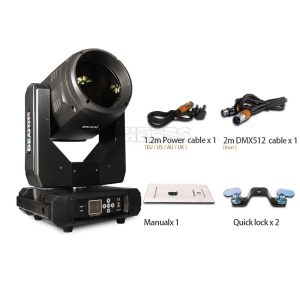 Bulb Beam 350W Moving Head Lighting 8+16+24 Prisms  Rainbow Effect For DJ Disco Wedding Bar Concert Theater